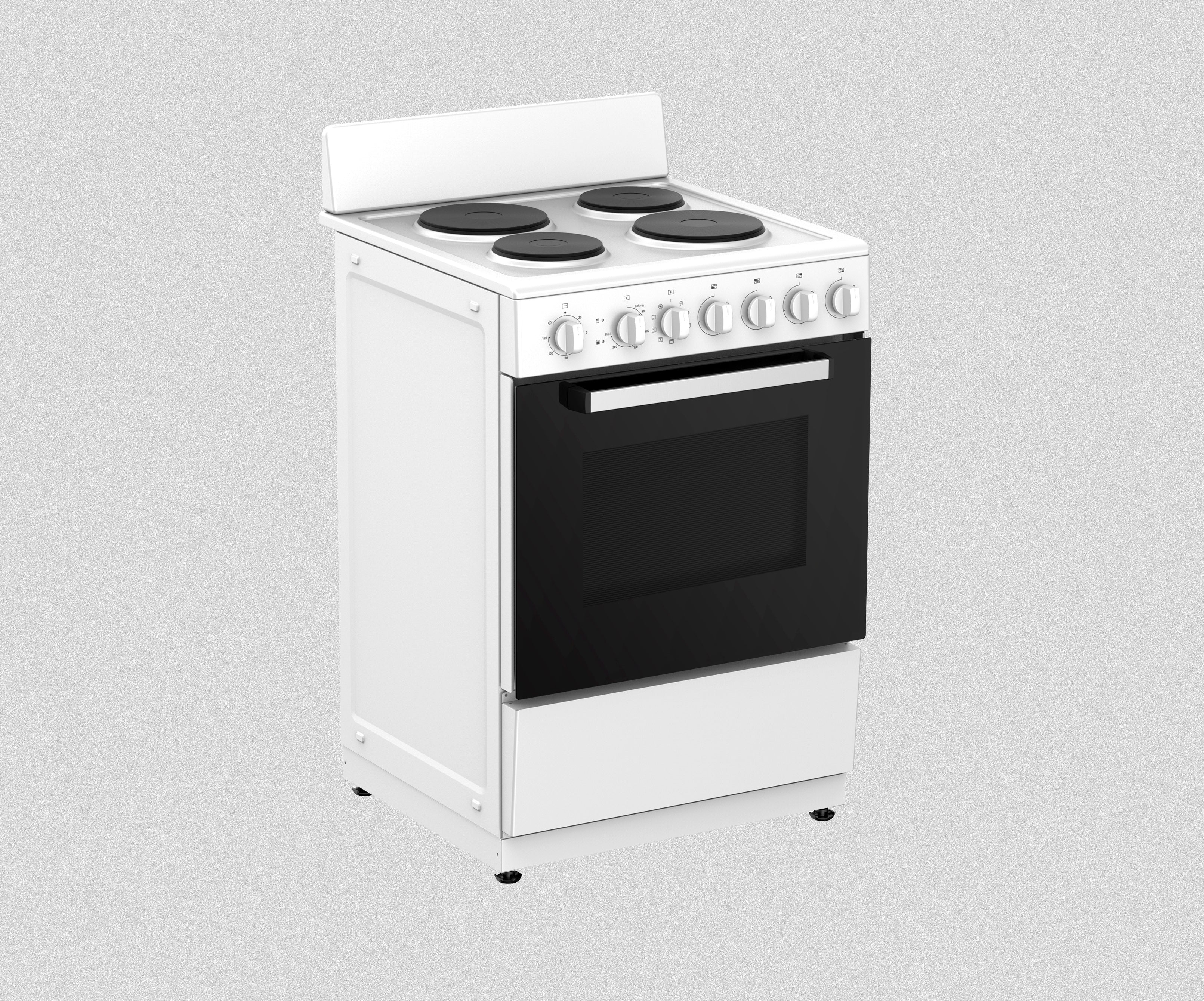 60CM FREESTANDING OVEN WITH HOT PLATE COOKTOP: EFE69W