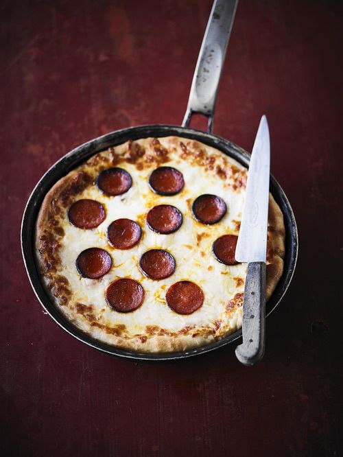 Chicago style pizza