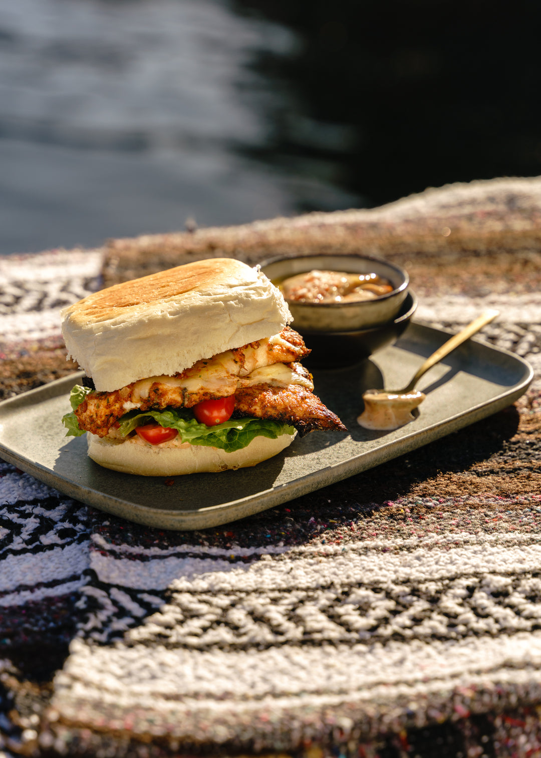 Portuguese Chicken Burger