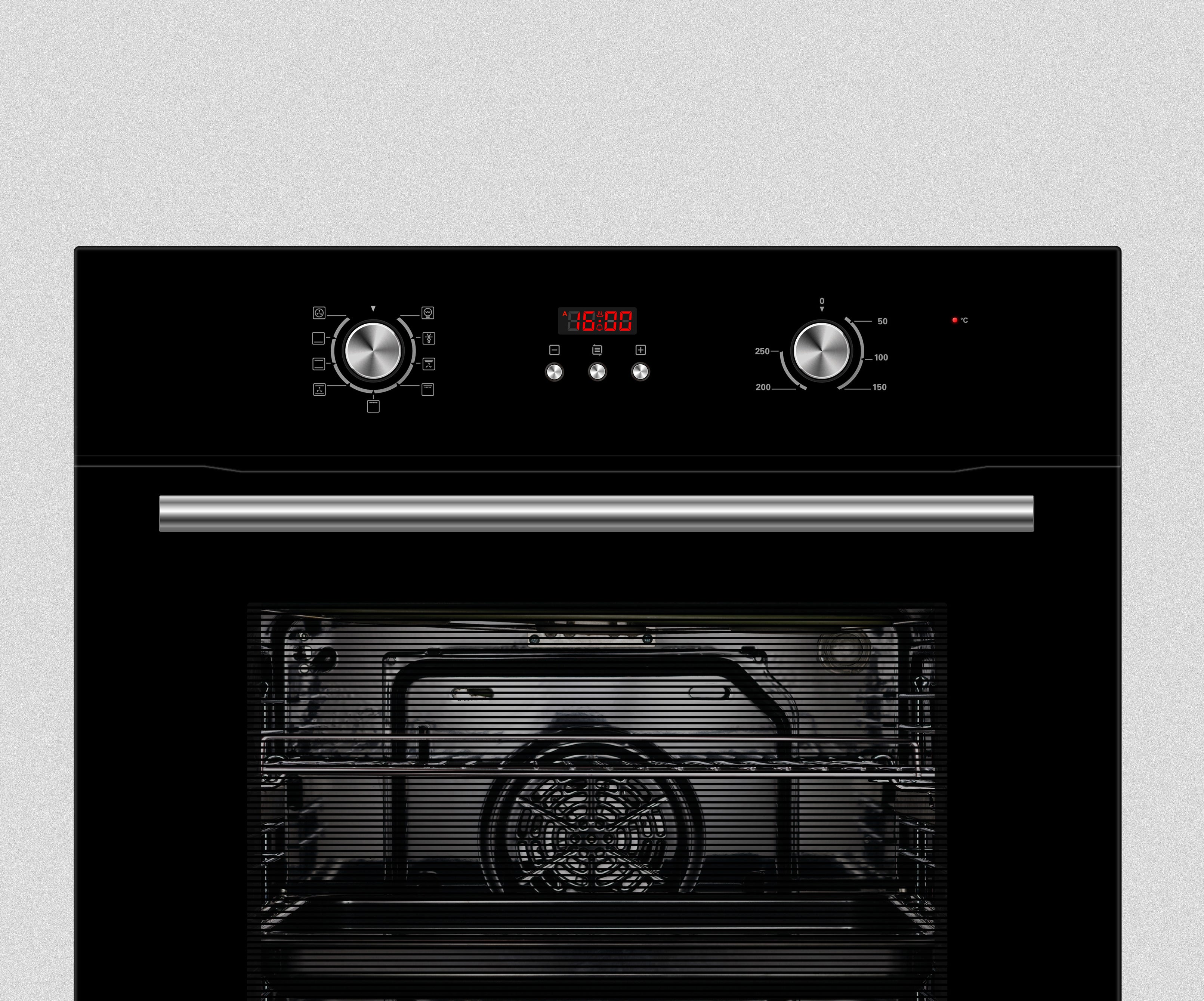 9 FUNCTION OVEN + 4 ZONE CERAMIC COOKTOP COMBO: OECC69TP