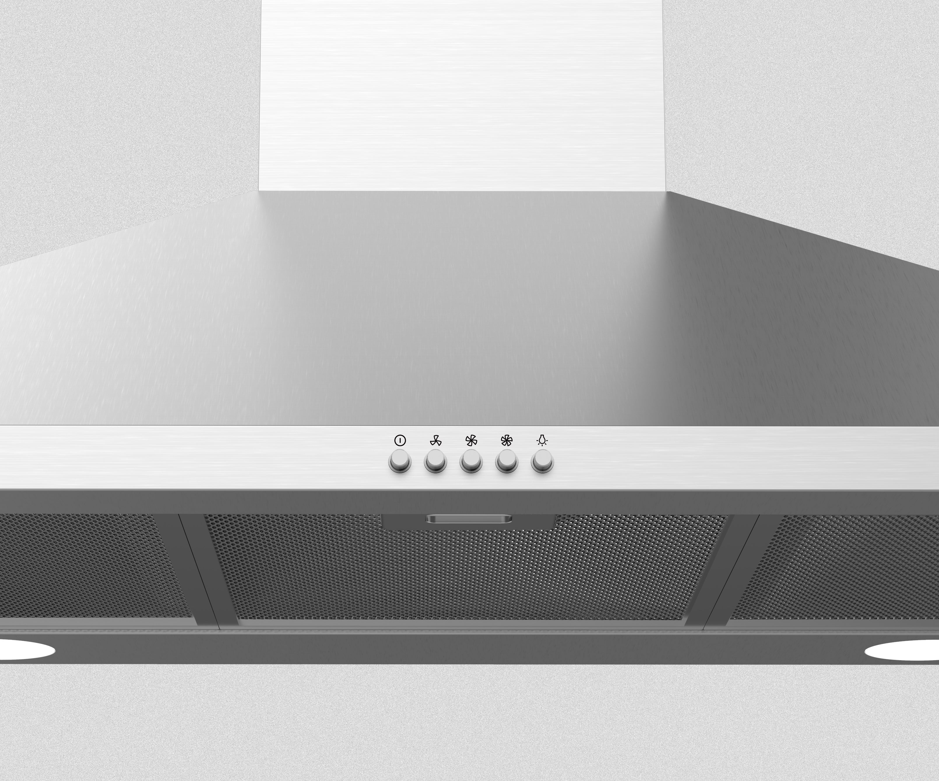 90CM PYRAMID CANOPY RANGEHOOD: RBES930LX