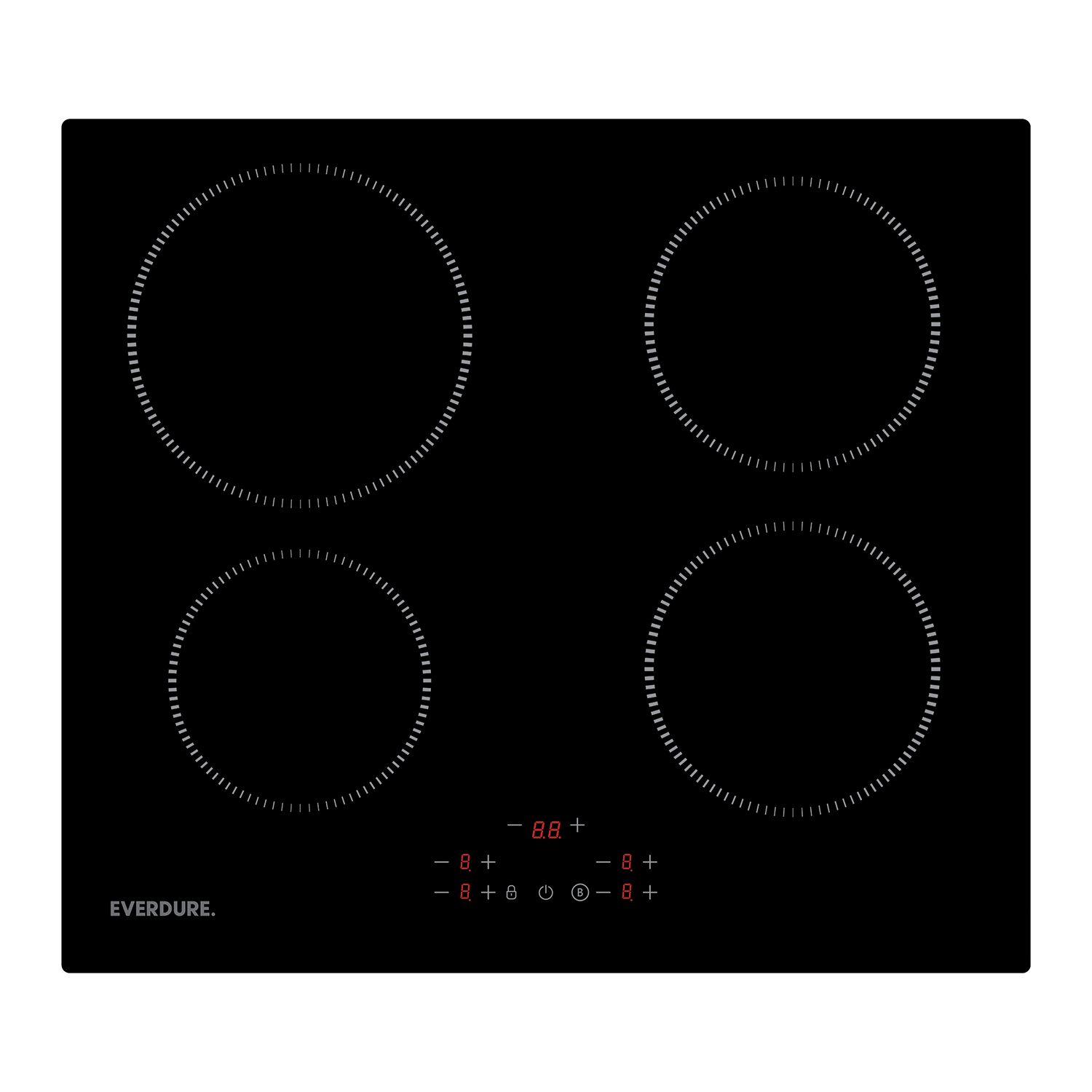 4 ZONE INDUCTION COOKTOP: CBIE641T